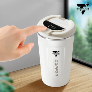 TOYASH Temp-Vacuum Insulated Coffee Mug 510ML Leak-Proof Travel Cup