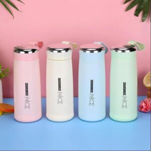 TOYASH Water Bottle 400ml Leakproof & Portable Flask for Tea, Coffee & Water Eco-Friendly & Stylish Design