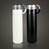 TOYASH Stainless Steel Water Bottle, 500ML Double Walled Vacuum Insulated Travel Coffee Mug