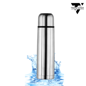 TOYASH Dollar Water Bottle High Quality Double Wall bottle 500 ml Bottle  (Pack of 1, Silver, Steel)