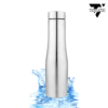 TOYASH Stainless Steel Fridge Water Bottle 1000 ml Single Wall (Pack of 1, Silver, Steel)