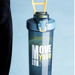 MUSCLE HORN Sport Fitness Shaker Bottle Inspirational Move Your Body/Move Need Daily Body 800ML