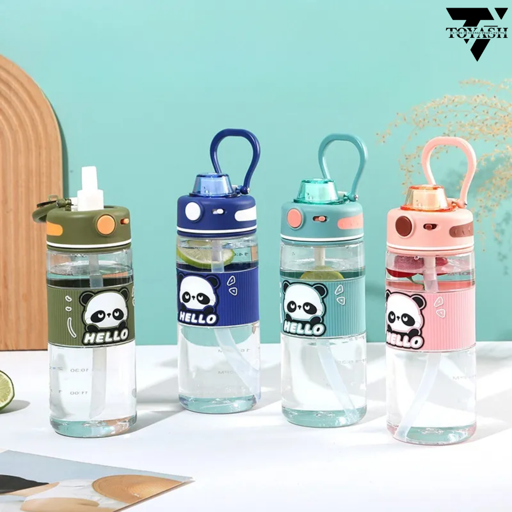 TOYASH Premium Kids Hello Bear Water Bottle BPA-Free ,High Quality 700ML