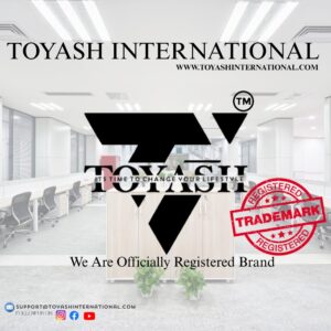 We are officially registered Trade Mark-TOYASH