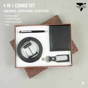 TOYASH 4 in 1 Combo Gift Set with Diary, Pen, Card Holder and Metal Keychain | Birthday Gift for Boyfriend/Husband/Friend Special | Gift Hamper for Men | Corporate Gifts for Men